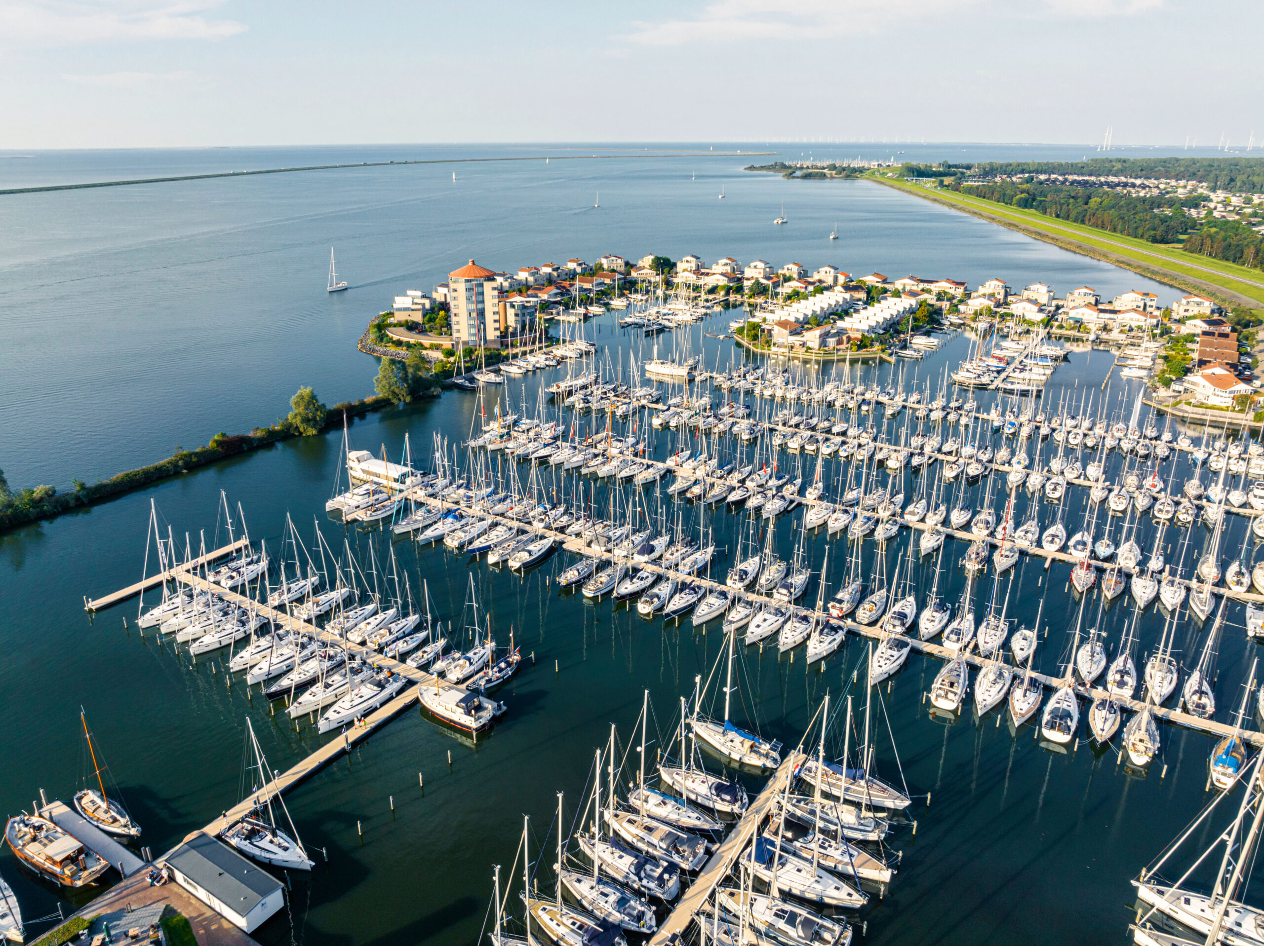 Port adhod havens in Lelystad