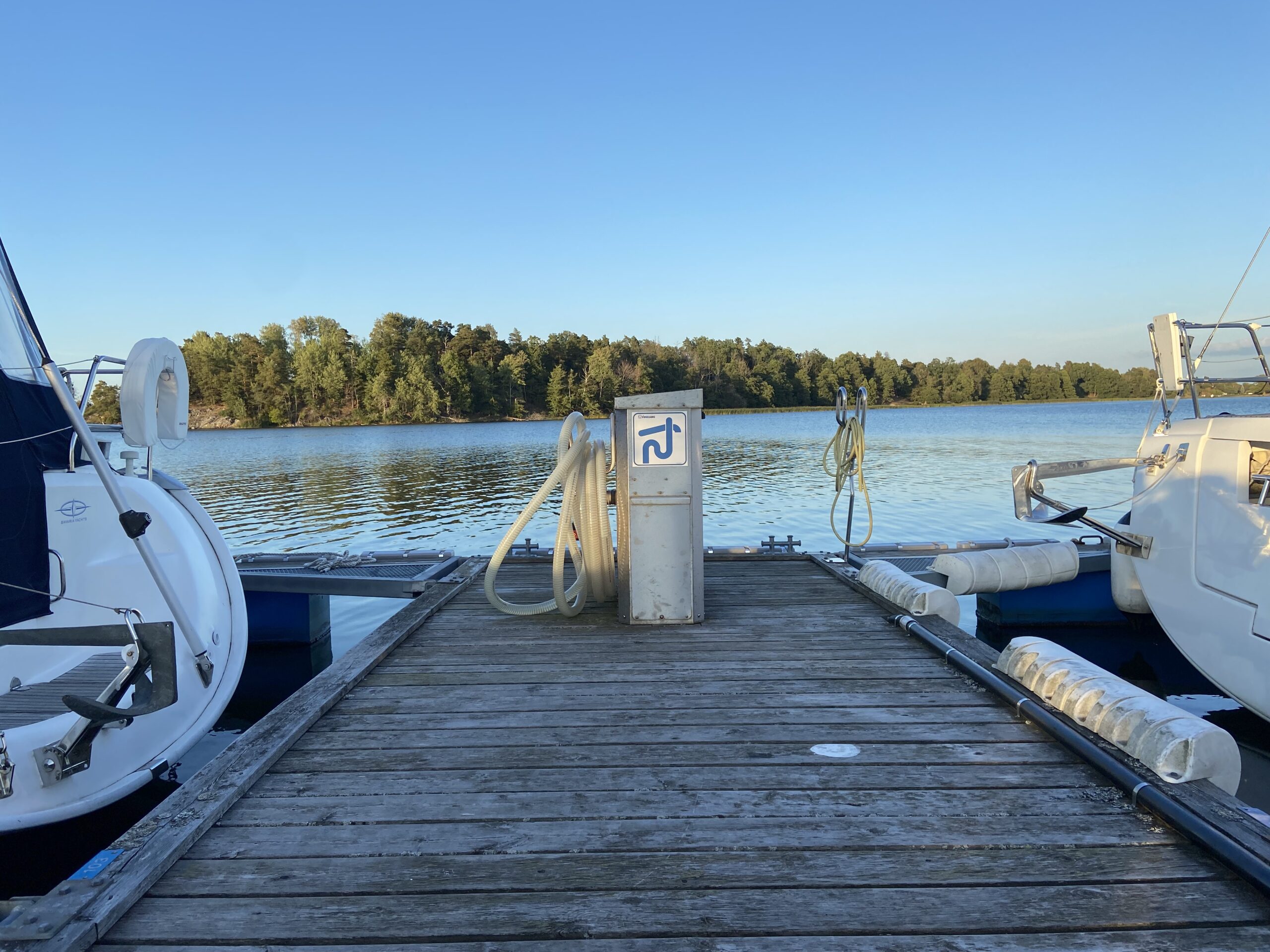 pompes eaux usées svinninge marina