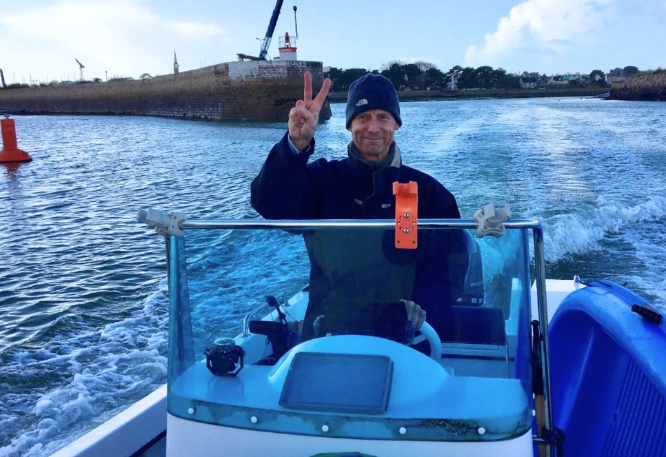 Éric Maerten plaisancier de Port Adhoc Paimpol